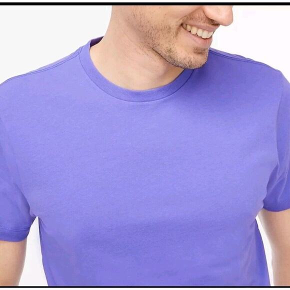 J Crew Factory Men's Cotton Washed Tee Shirt Medium New - Picture 2 of 4